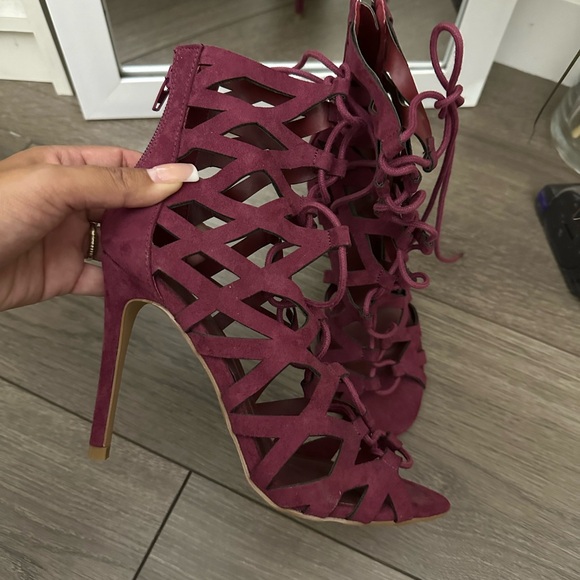 Suede Heels - Picture 1 of 5